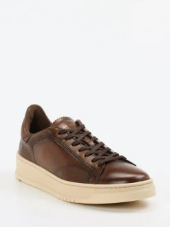 Lloyd – Sneaker aus Kalbleder in Dunkelbraun