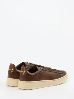 Lloyd – Sneaker aus Kalbleder in Dunkelbraun