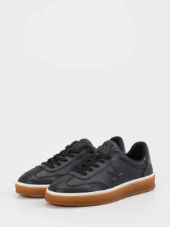 Lloyd – Sneaker aus Kalbleder in Schwarz