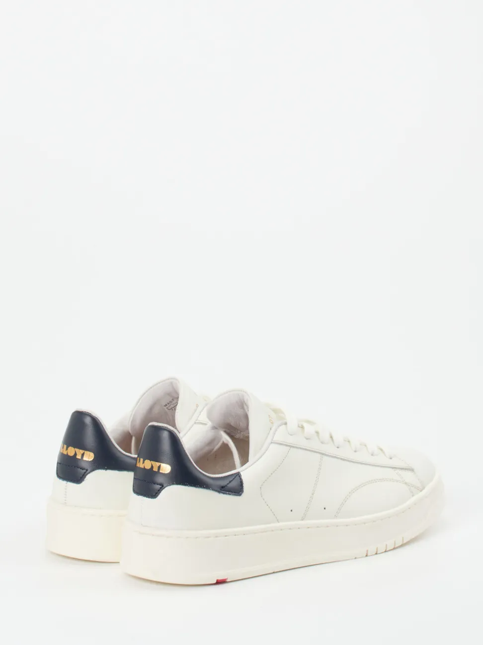 Lloyd – Sneaker aus Kalbleder in Off-White