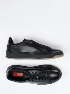Lloyd – Sneaker aus Kalbleder in Schwarz