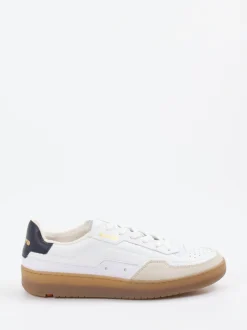 Lloyd – Sneaker aus Leder-Mix in Weiß