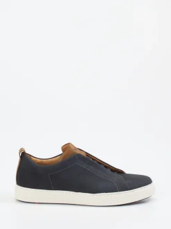 Lloyd – Sneaker aus Nubukleder Dunkelblau