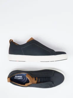Lloyd – Sneaker aus Nubukleder Dunkelblau