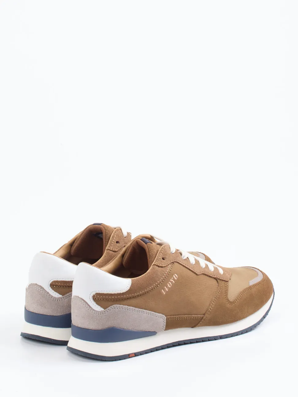Lloyd – Sneaker aus Nubukleder cognacbraun