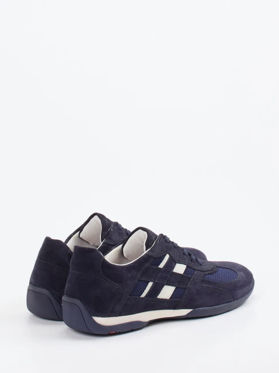 Lloyd – Sneaker aus Veloursleder dunkelblau