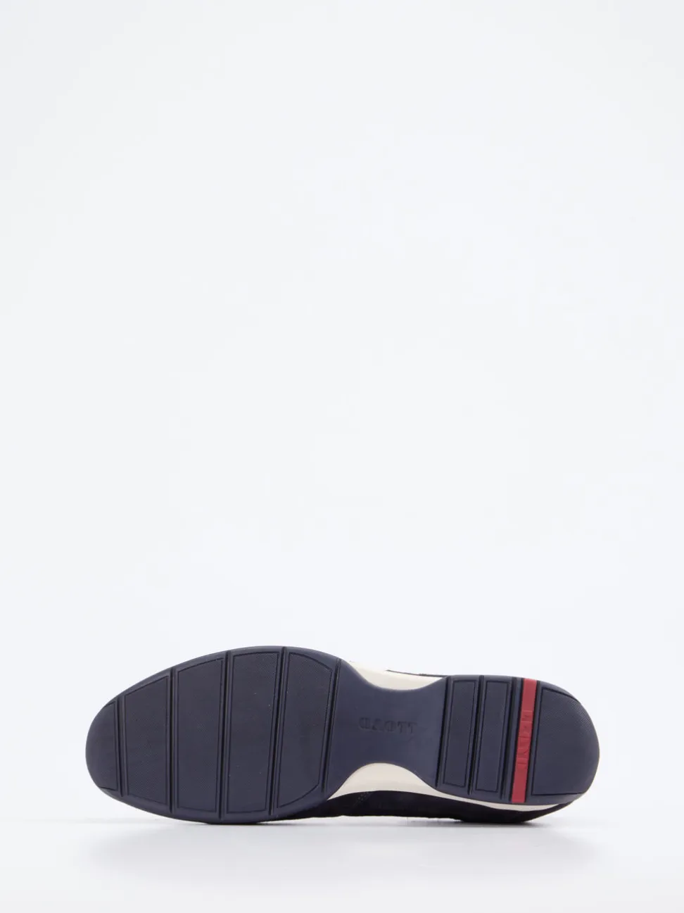 Lloyd – Sneaker aus Veloursleder dunkelblau