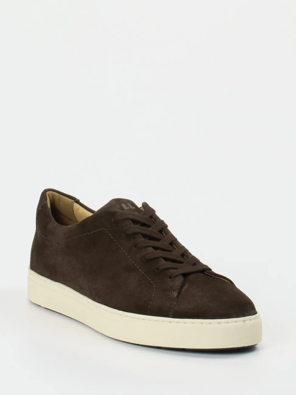 Lloyd – Sneaker aus Veloursleder Dunkelbraun