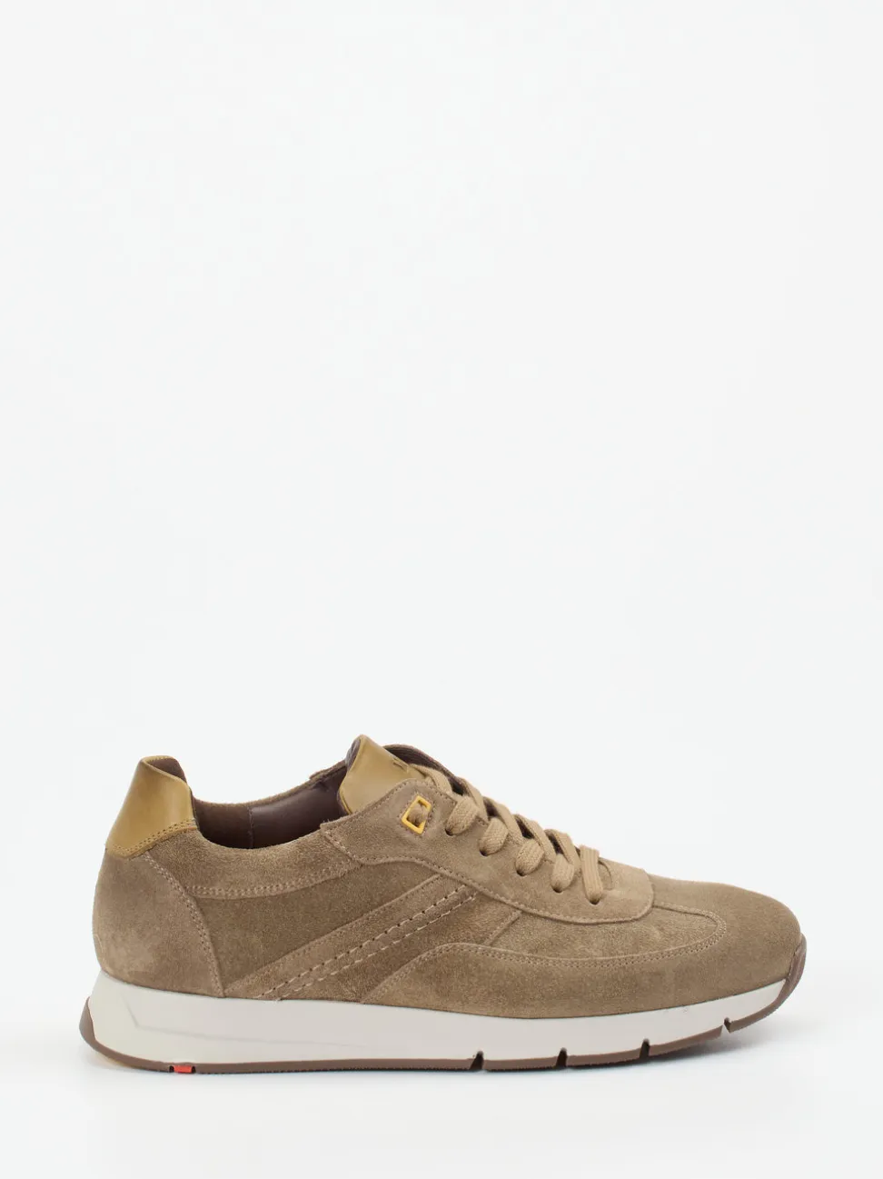 Lloyd – Sneaker aus Veloursleder sandfarben