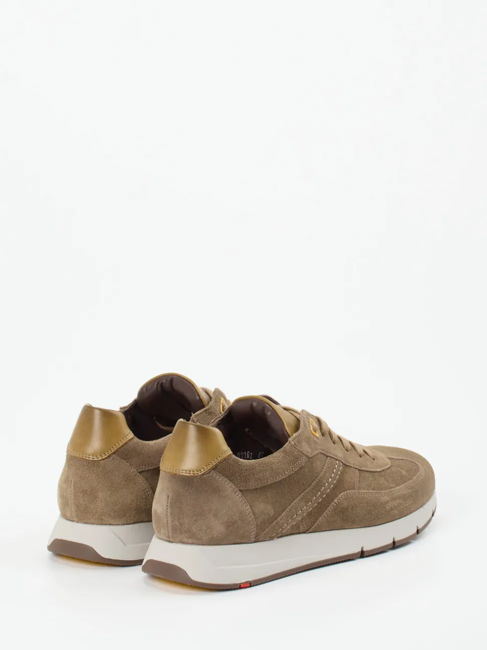 Lloyd – Sneaker aus Veloursleder sandfarben