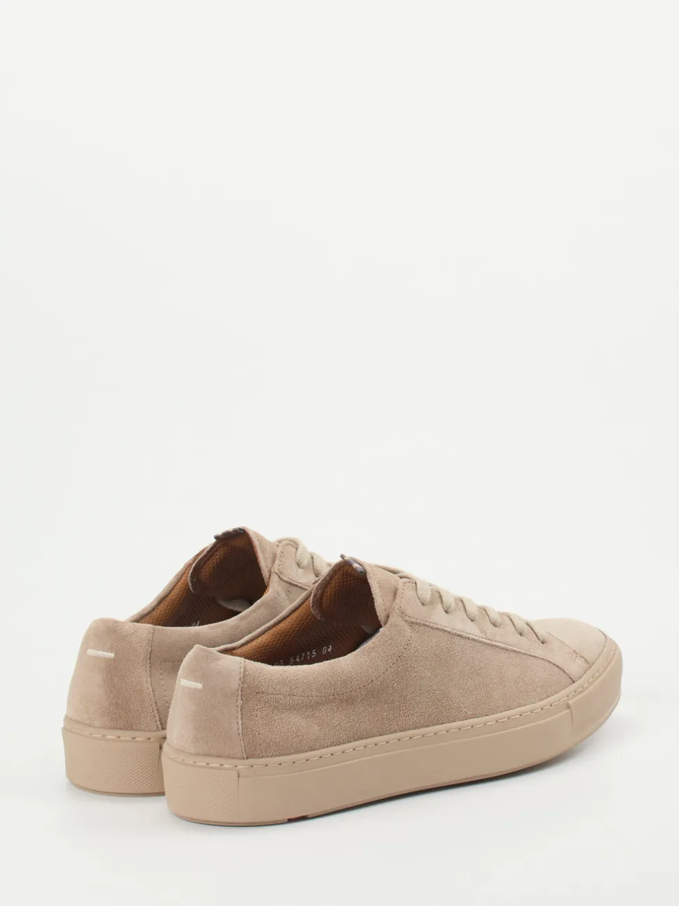 Lloyd – Sneaker aus Veloursleder in Beigebraun
