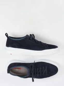Lloyd – Sneaker aus Ziegenveloursleder Dunkelblau