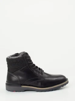Lloyd – Winter-Boots aus Kalbleder dunkelgrau