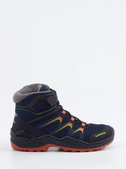Lowa – Klettboots aus Veloursleder Dunkelblau
