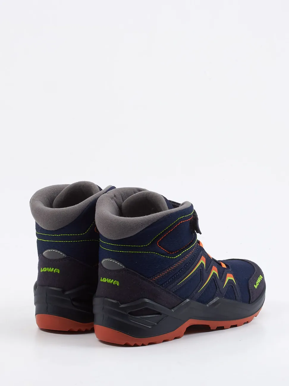 Lowa – Klettboots aus Veloursleder Dunkelblau
