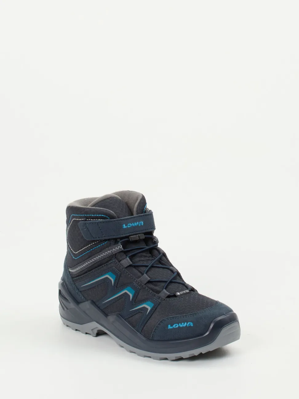 Lowa – Klettboots aus Veloursleder Dunkelblau