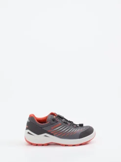 Lowa – Outdoorschuhe aus Textil in Anthrazitgrau