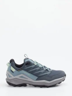 Lowa – Outdoor-Sneaker aus Textil und Synthetik blau