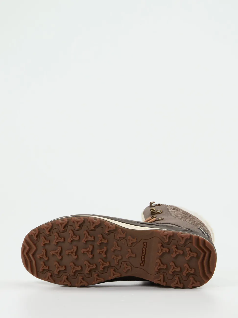 Lowa – Stiefelette aus Veloursleder braun