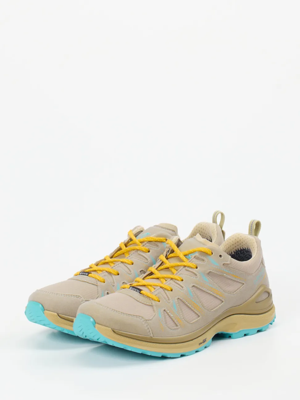 Lowa – Trailrunning-Schnürschuh aus Textilmesh beige