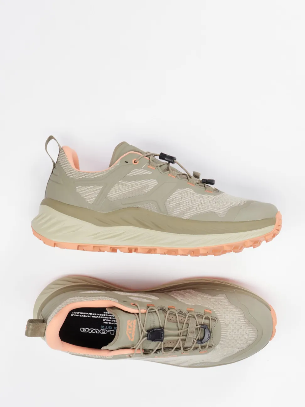 Lowa – Trailrunning-Sneaker aus Synthetik-Mesh grün