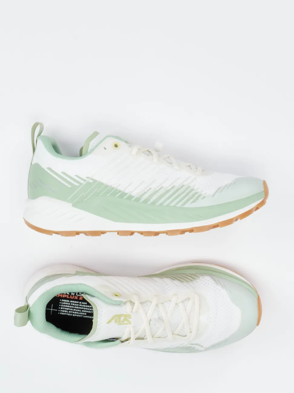 Lowa – Trailrunning-Sneaker aus Textil in Off-White