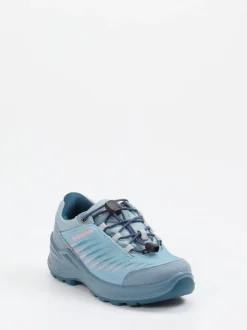 Lowa – Trail-Sneaker aus Textil in Hellblau