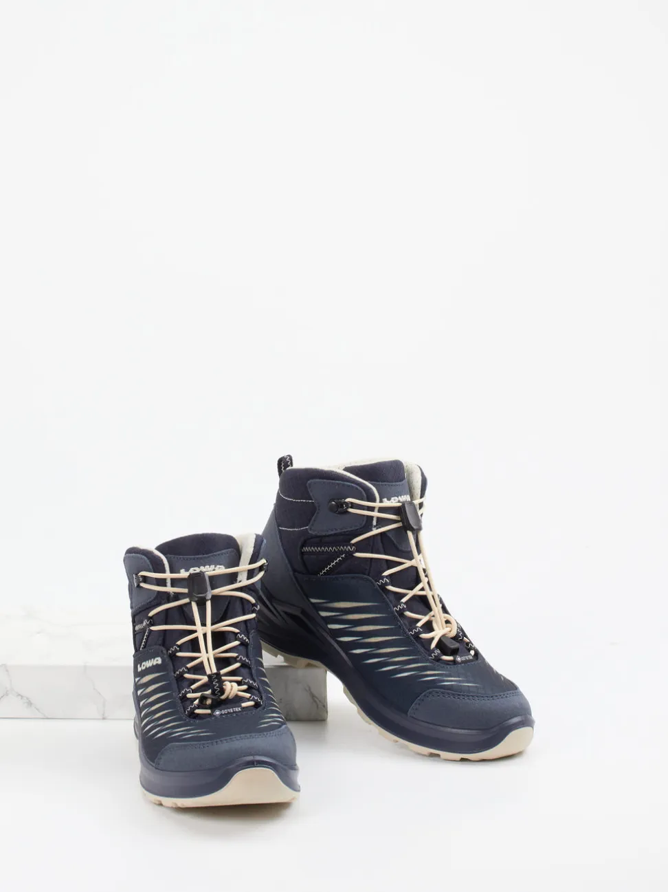 Lowa – Wanderschuhe aus Synthetik Dunkelblau