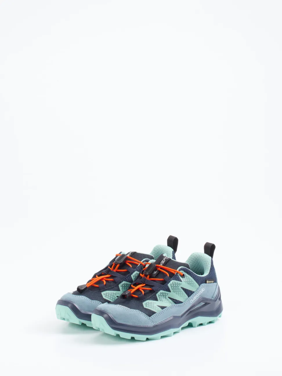 Lowa – Wanderschuhe aus Textil und Veloursleder Mintgrün
