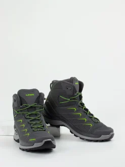 Lowa – Wanderschuhe aus Veloursleder und Textil anthrazit