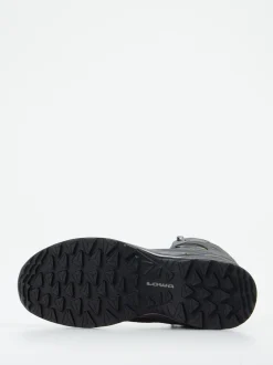 Lowa – Wanderschuhe aus Veloursleder und Textil anthrazit