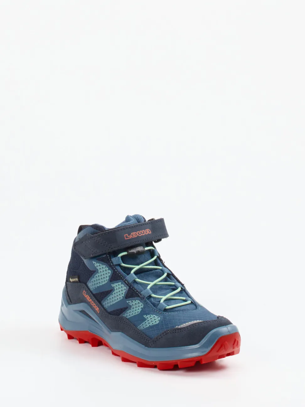 Lowa – Wanderschuhe aus Veloursleder dunkelblau