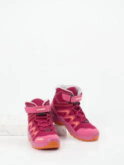 Lowa – Wanderschuhe aus Veloursleder pink