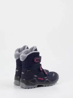 Lowa – Winterstiefel aus Veloursleder Dunkelblau