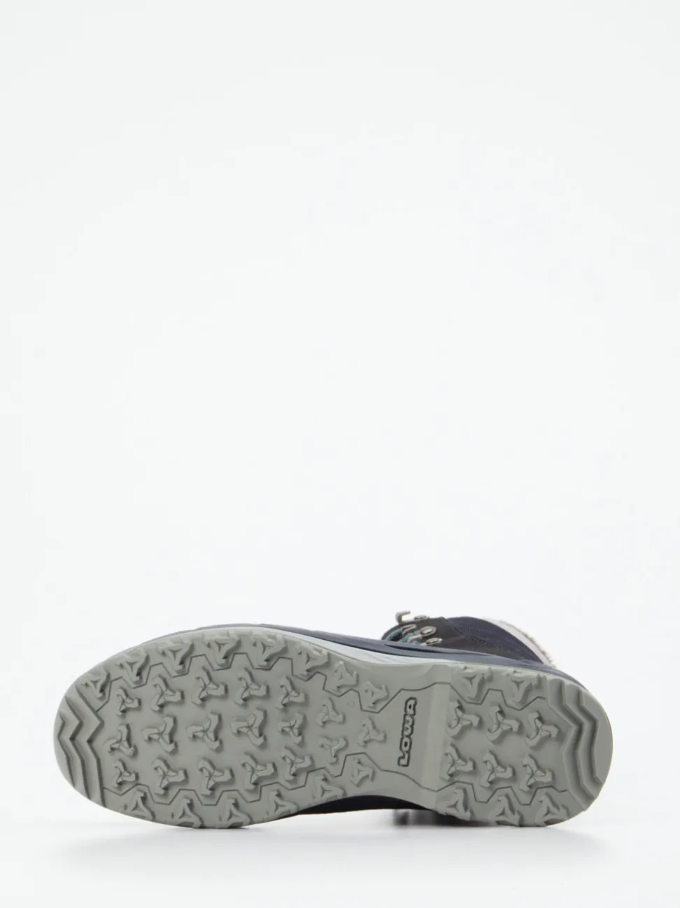 Lowa – Winter-Wanderstiefel aus Veloursleder blau