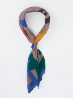 Lua Accessories – Halstuch aus Stoff mit Multicolor-Print