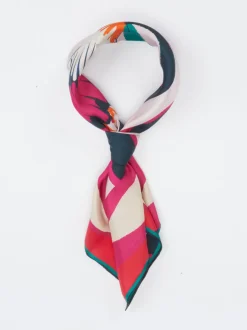 Lua Accessories – Halstuch aus Satin mit Print