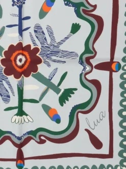 Lua Accessories – Nickituch aus Seide multicolor