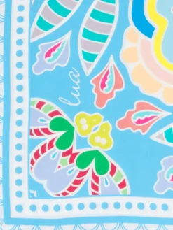 Lua Accessories – Seidentuch aus glänzender Seide multicolor