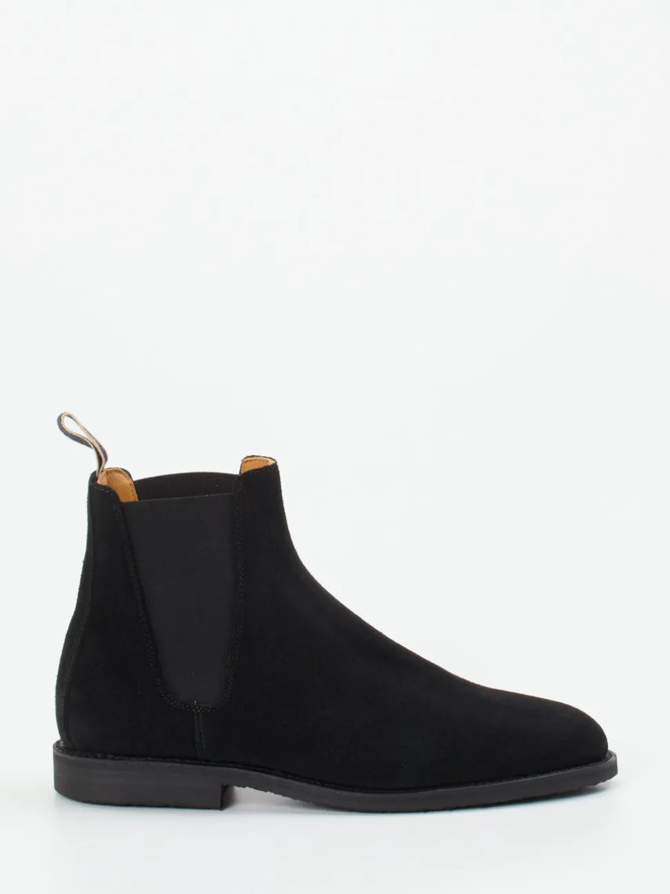 Ludwig Reiter – Chelsea Boots aus Veloursleder Schwarz