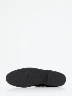 Ludwig Reiter – Chelsea Boots aus Veloursleder Schwarz