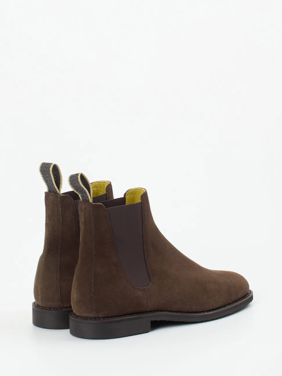 Ludwig Reiter – Chelsea Boots aus Veloursleder braun