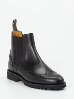 Ludwig Reiter – Chelsea Boots aus Kalbleder Schwarz