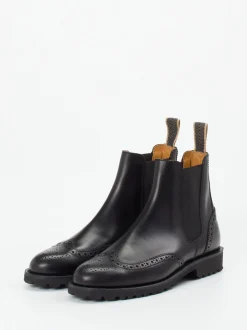 Ludwig Reiter – Chelsea Boots aus Kalbleder Schwarz