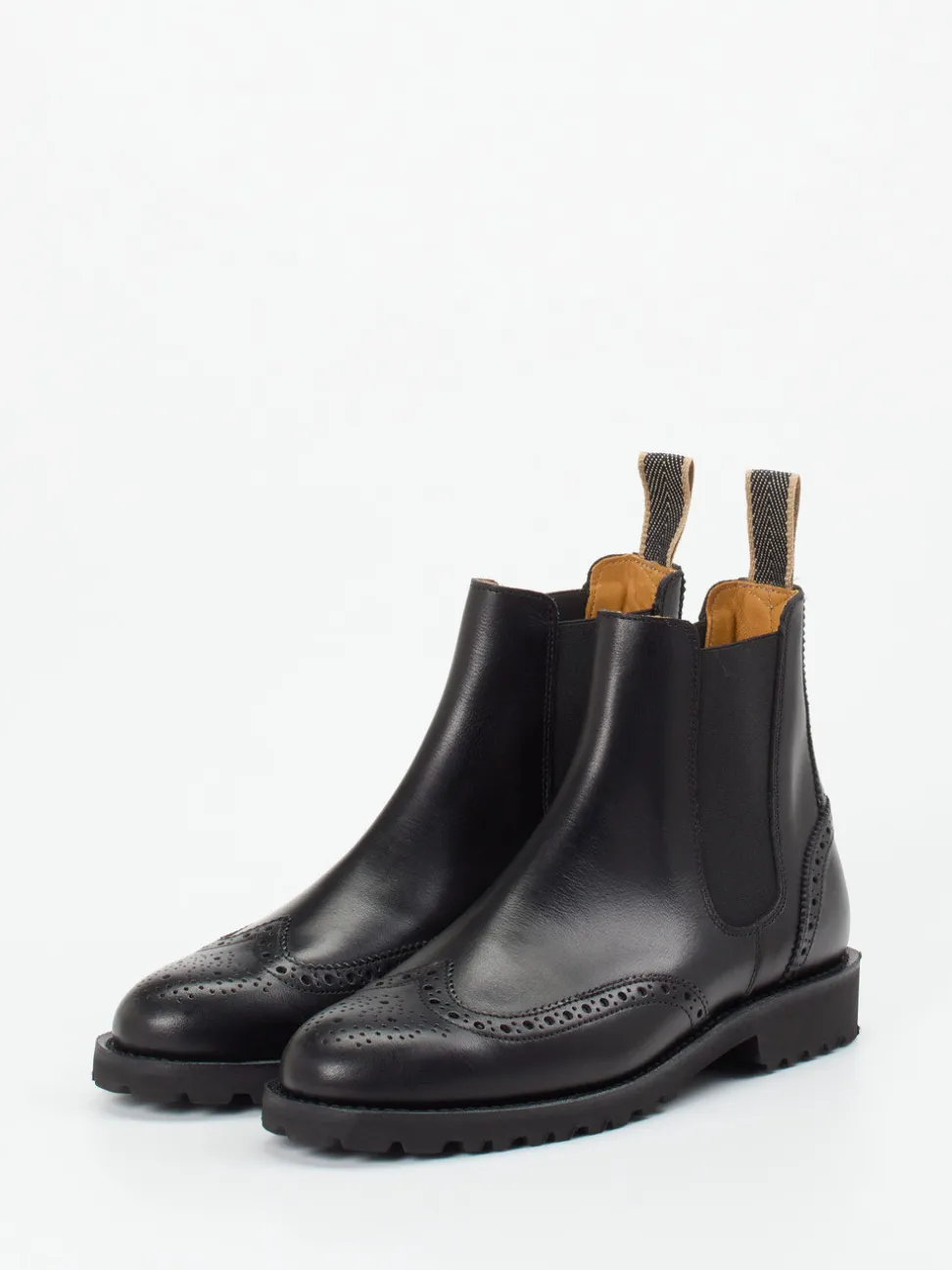 Ludwig Reiter – Chelsea Boots aus Kalbleder Schwarz