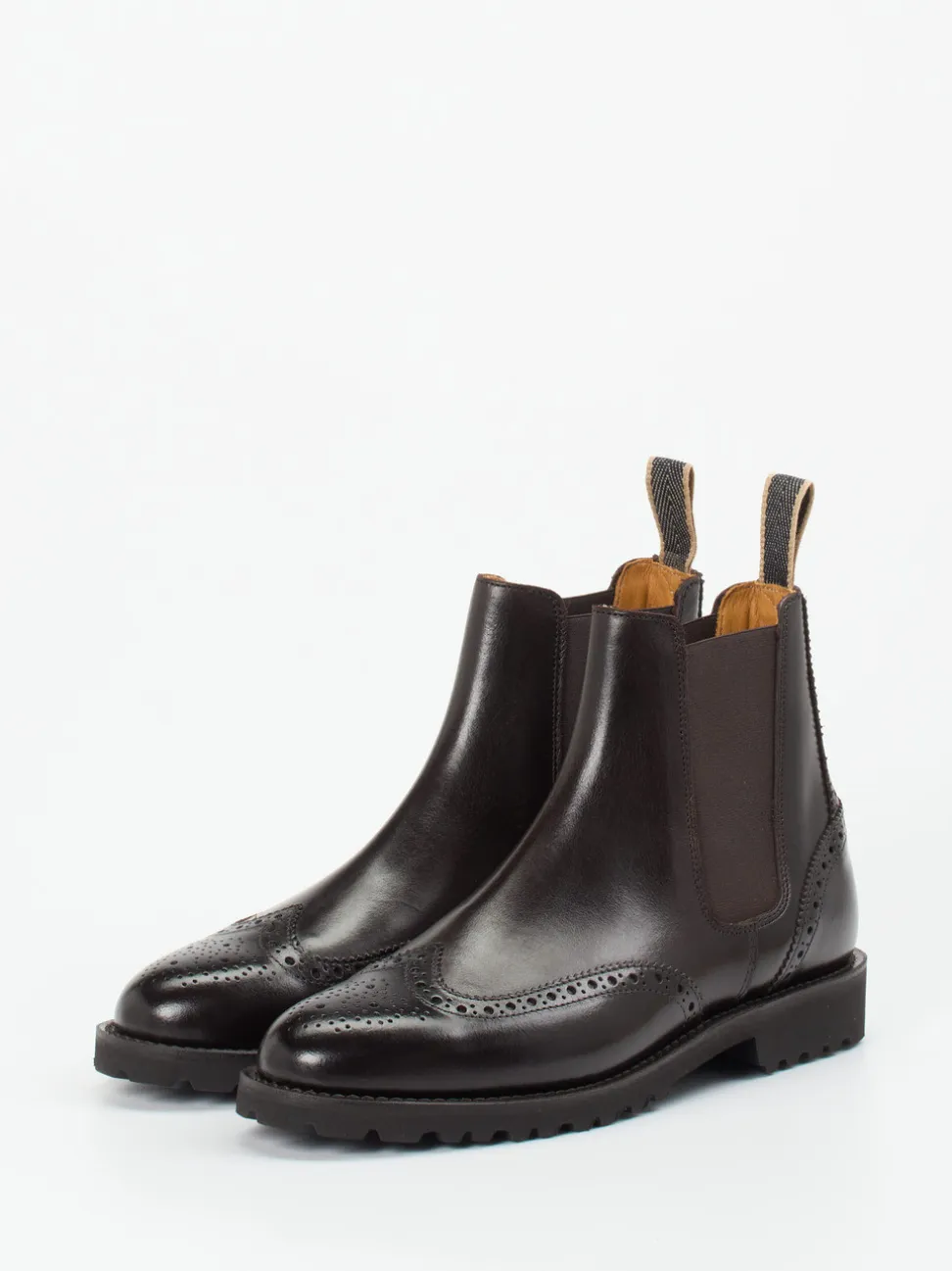 Ludwig Reiter – Chelsea Boots aus Kalbleder dunkelbraun