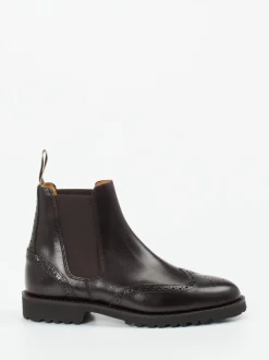 Ludwig Reiter – Chelsea Boots aus Kalbleder dunkelbraun