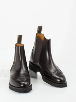 Ludwig Reiter – Chelsea Boots aus Kalbleder dunkelbraun