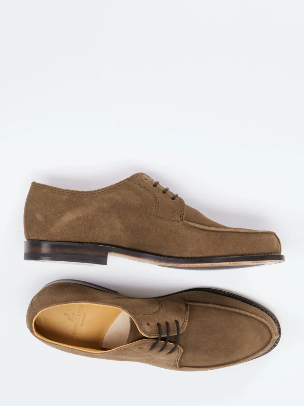 Ludwig Reiter – Derby aus Veloursleder braun
