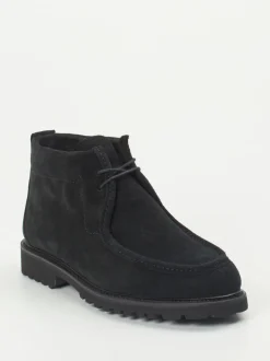 Ludwig Reiter – Desert Boots aus Veloursleder Schwarz